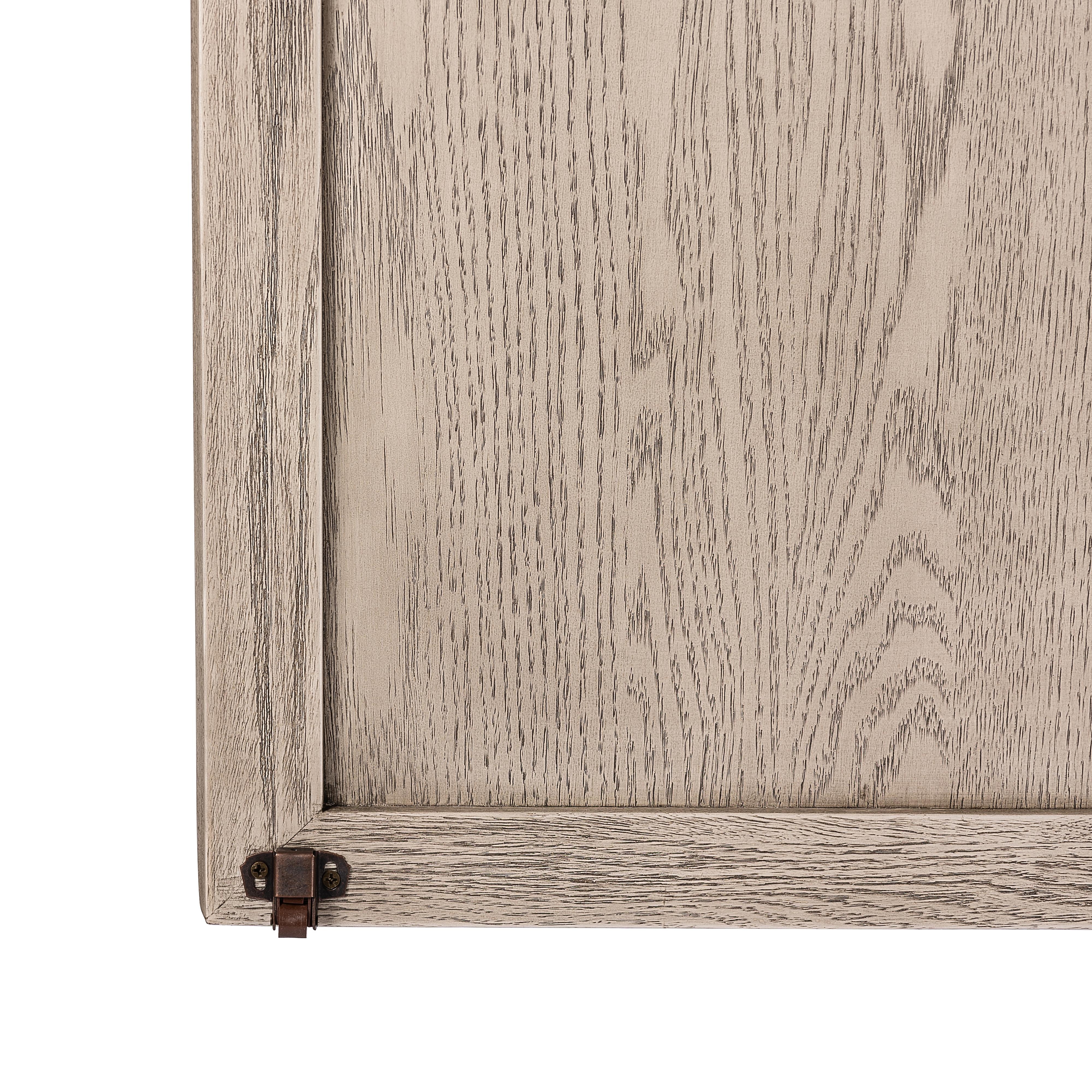 Tolle Bar Cabinet - Rustic White Solid - Image 12