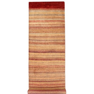 Isabelline Multi Colored Gabbeh 2' 7 X 8' 4 Wool Area Rug - Image 0