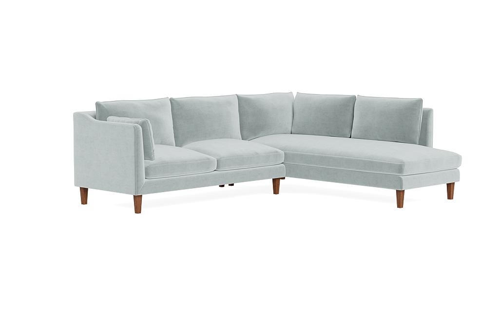 Caitlin 3-Seat Right Bumper Sectional by The EverygirlÃ?Â® - Image 1