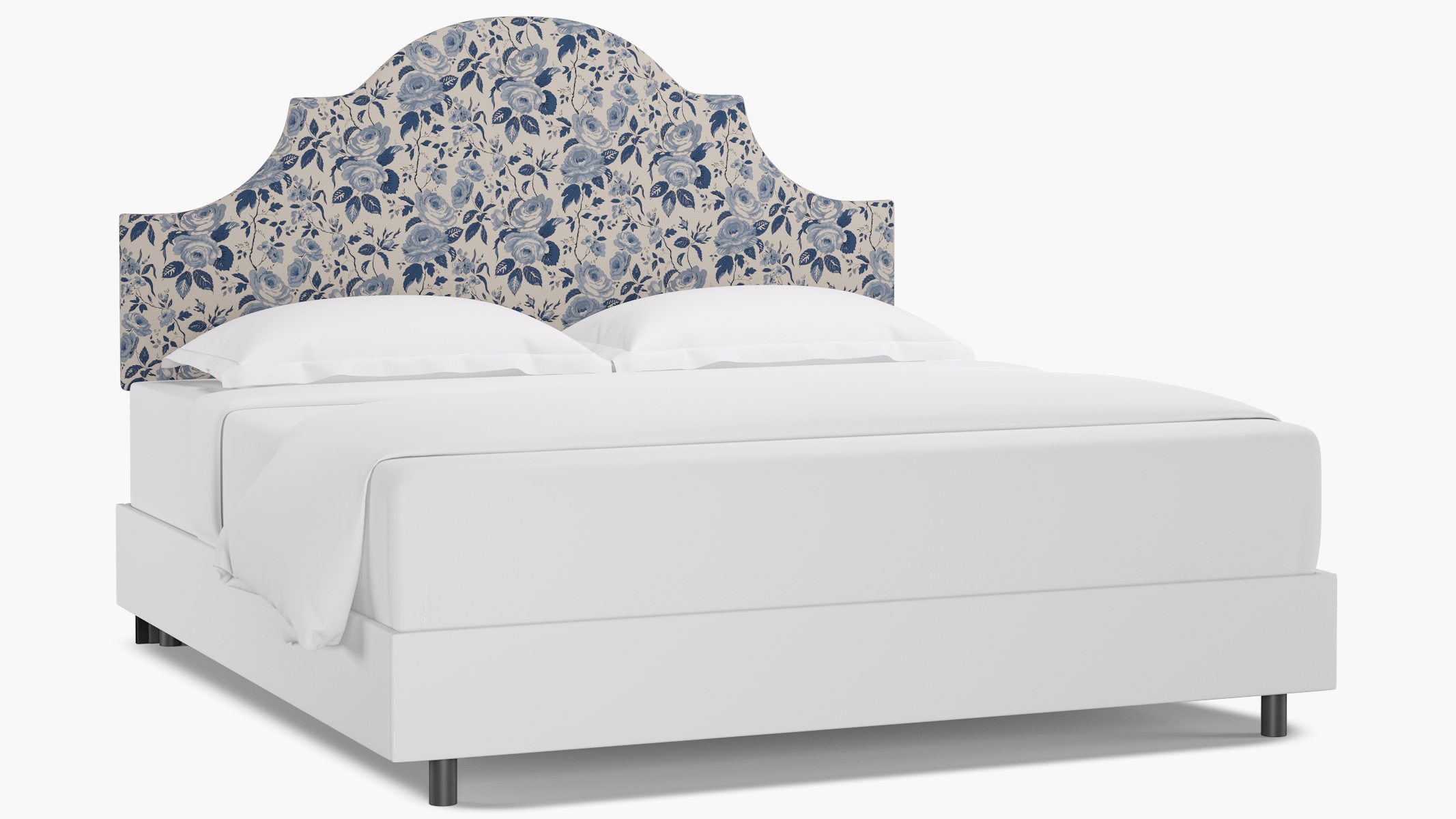 Regency Headboard, Delft Chintz, King - Image 0