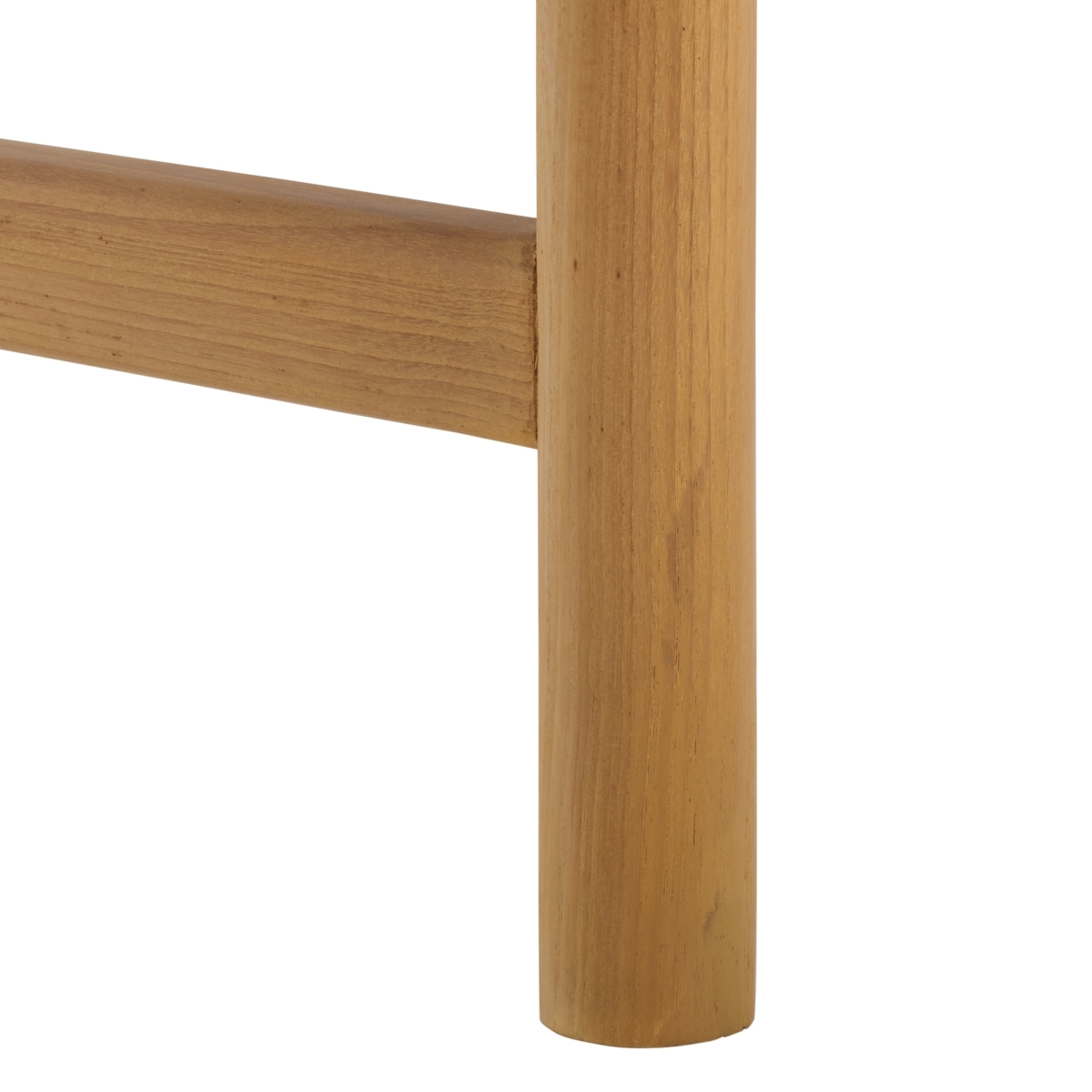 Devnie Woven Leather Bench - Brown/Natural - Image 3