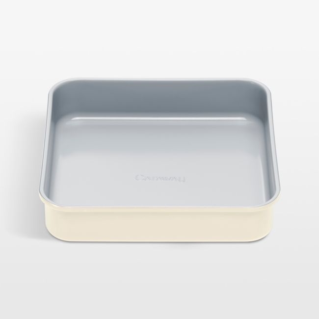 Caraway ® Cream Ceramic Non-Stick Square Baking Pan - Image 0