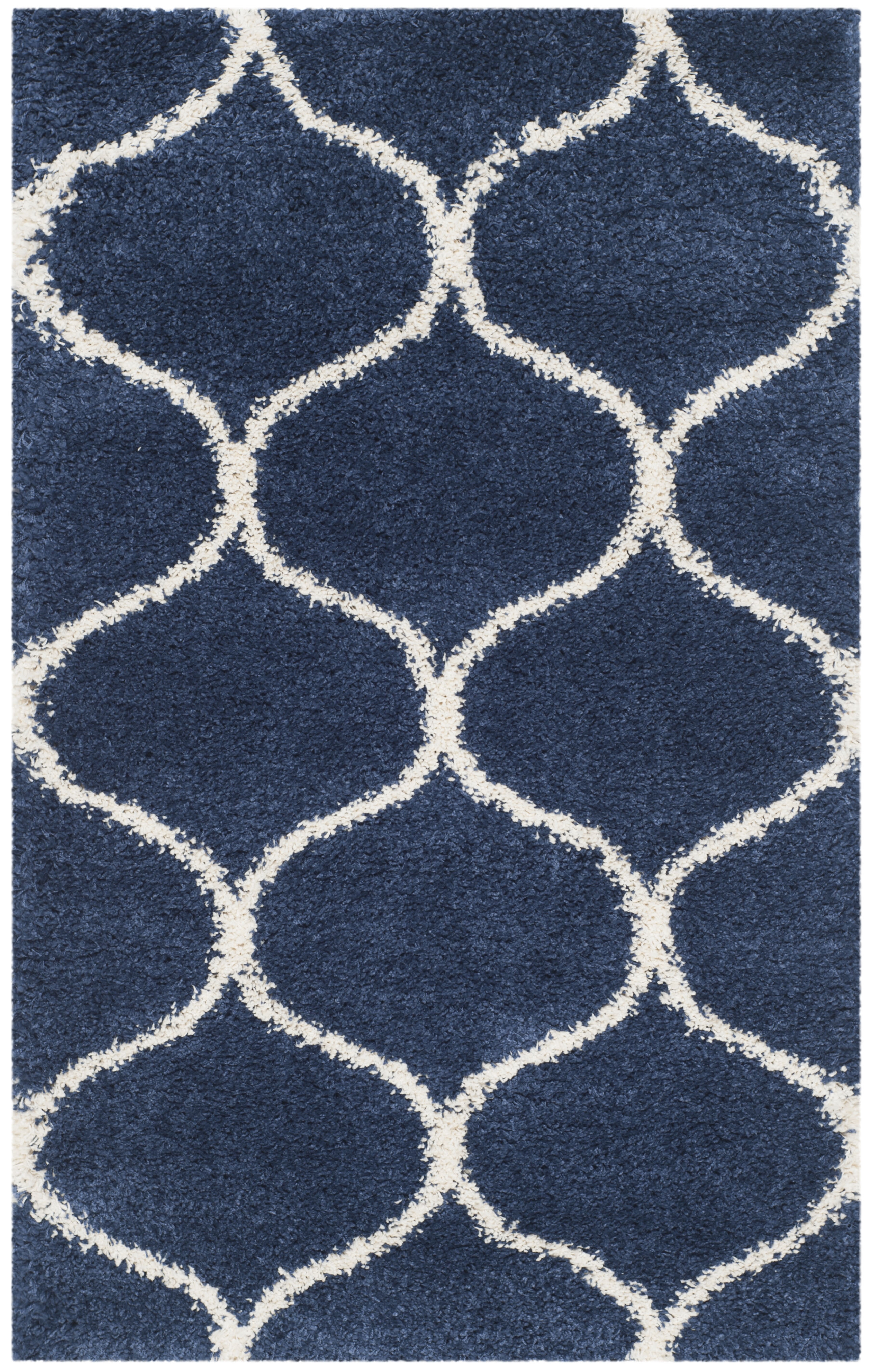 Arlo Home Woven Area Rug, SGH280C, Navy/Ivory,  2' 3" X 3' 9" - Image 0