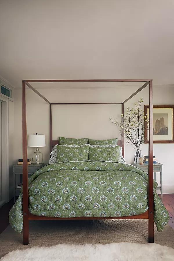 John Robshaw Jeeva Sage Quilt - Image 0