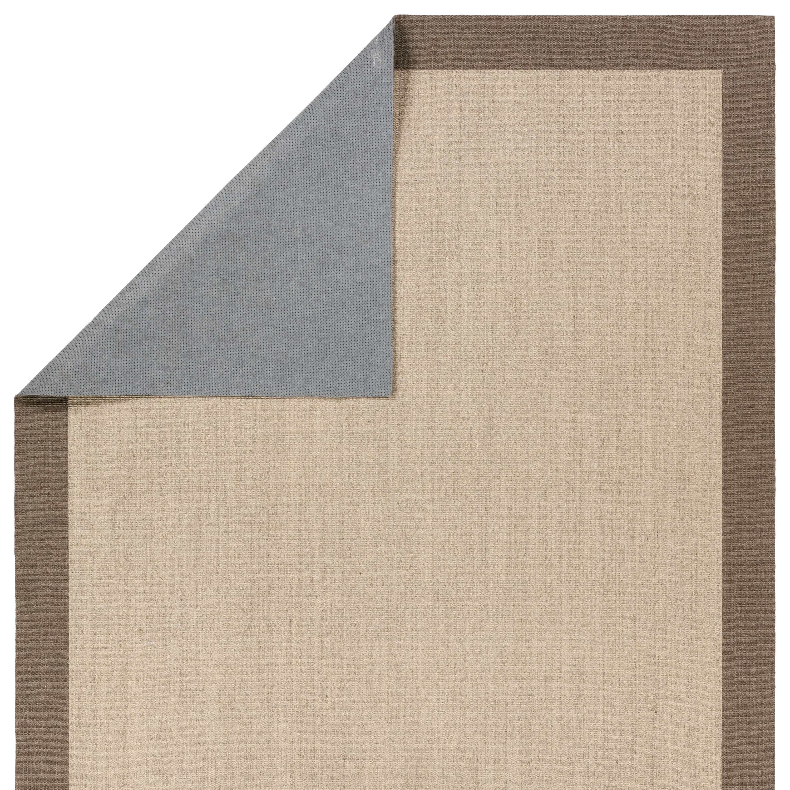 Leyar GAB02 Handmade Border Tan and Brown Area Rug (5'x8') - Image 2