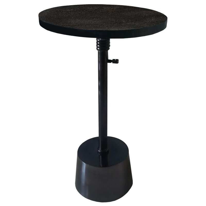 Adhyan End Table, Black - Image 5