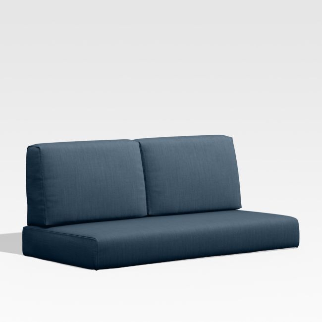 Crate & Barrel Walker Outdoor Loveseat Sectional Cushion