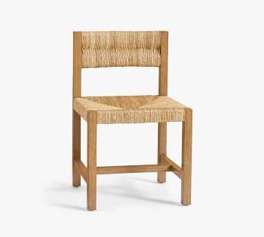 Malibu Woven Dining Chair, Honey - Image 4