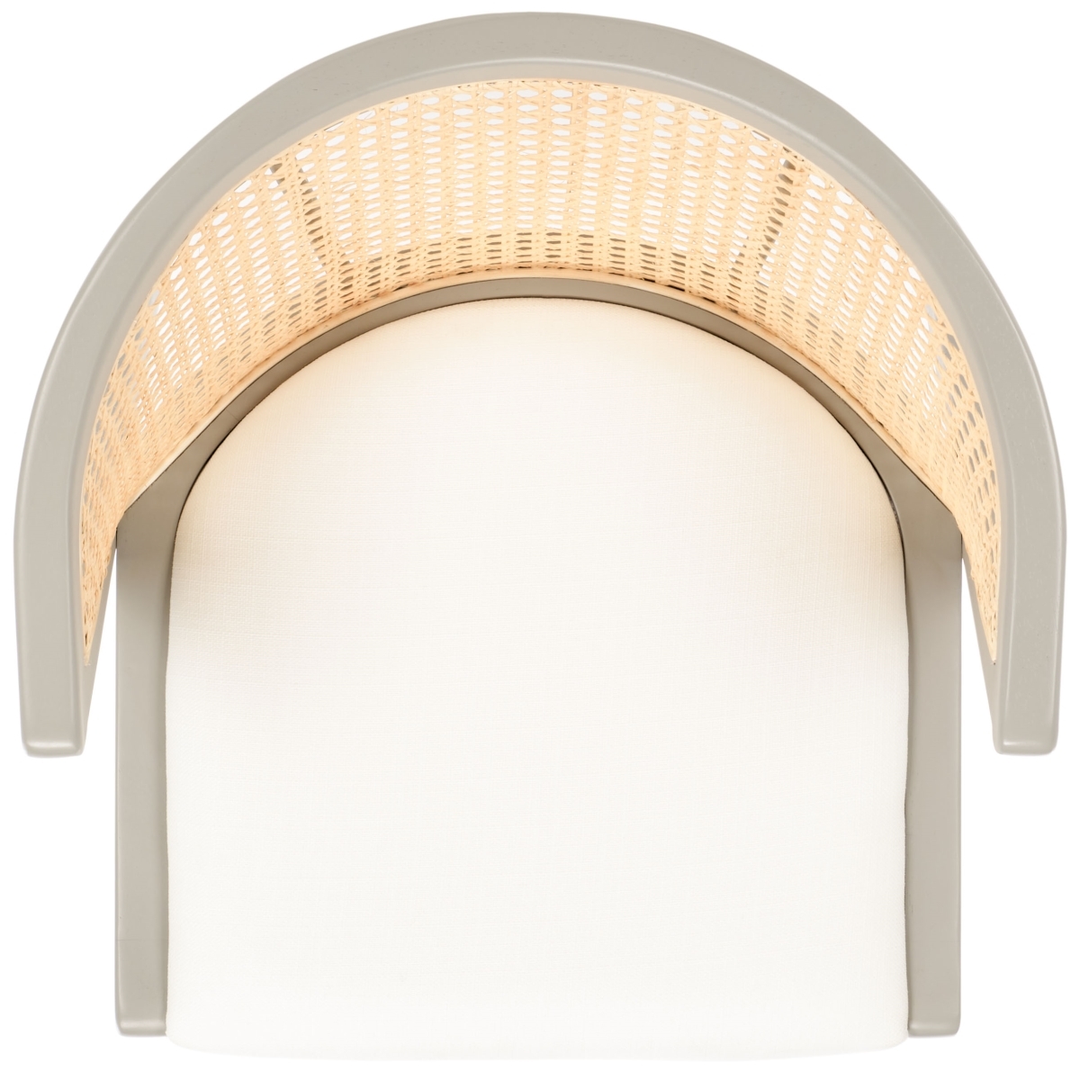 Edan Dining Chair - Grey / White - Safavieh - Image 5