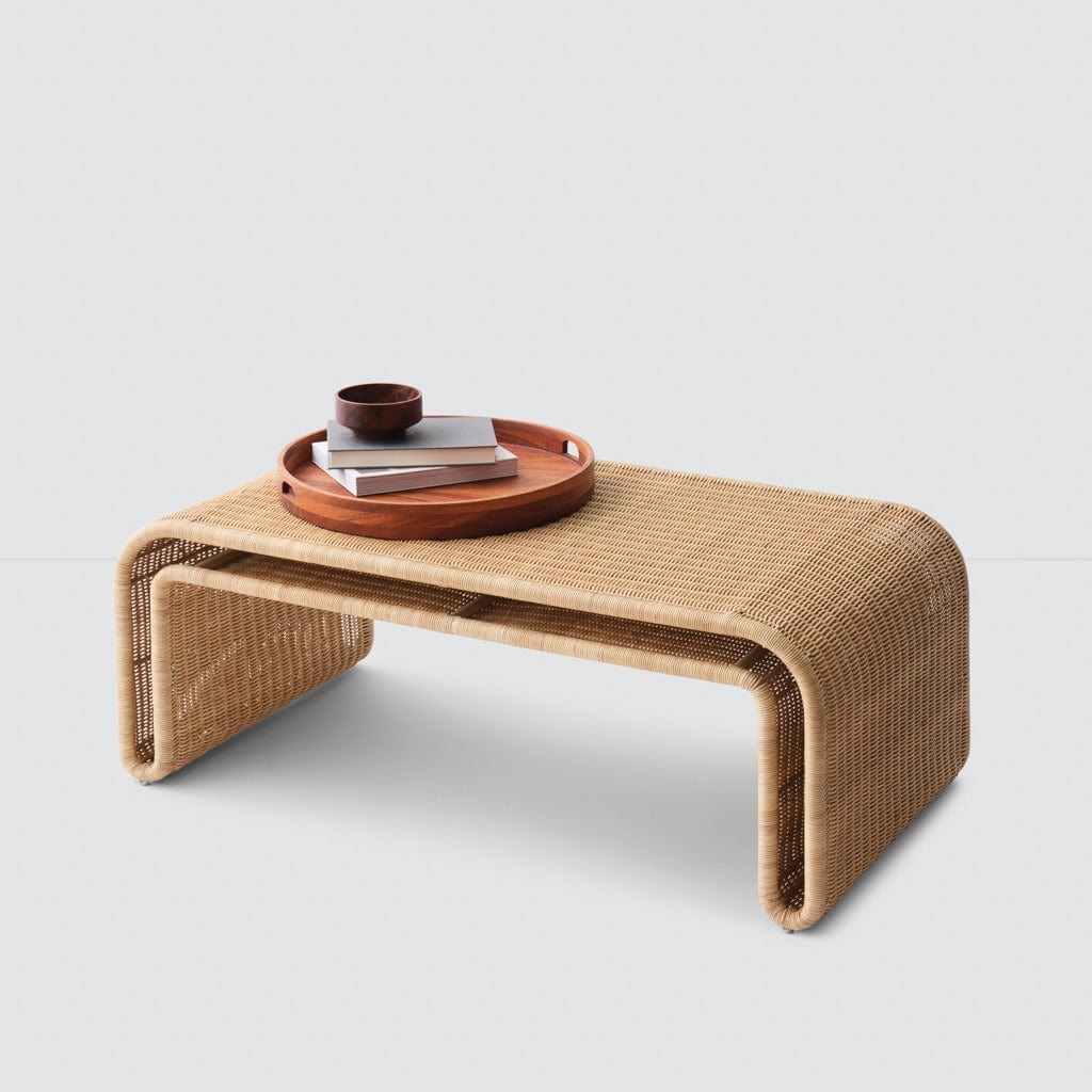 The Citizenry Penida Wicker Coffee Table | Natural - Image 1