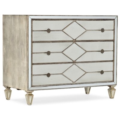 Sanctuary 2 Queen of Diamonds 3 Drawer Bachelor's Chest - Image 0