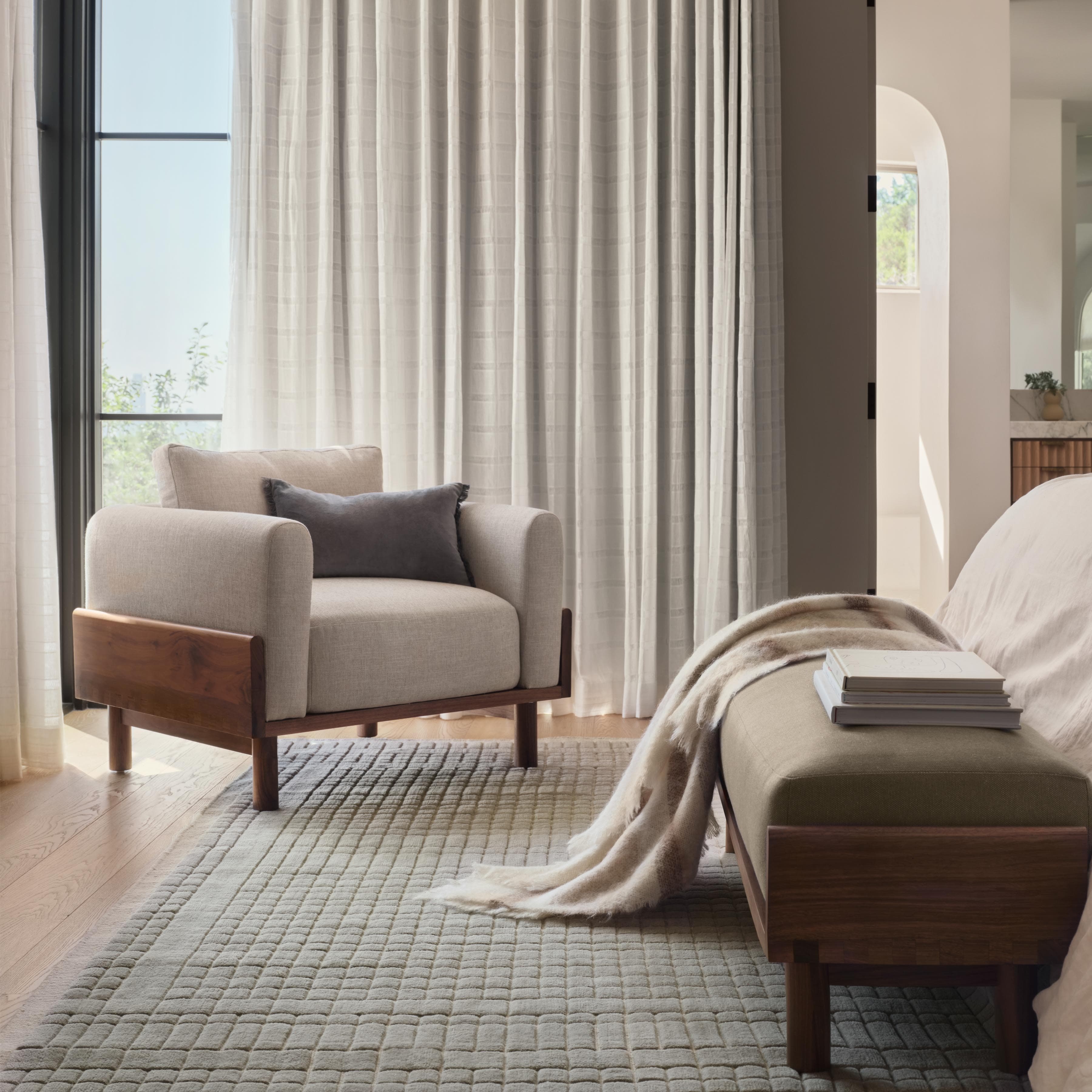 The Citizenry Ahana Handwoven Area Rug | 9' x 12' | Sand - Image 8