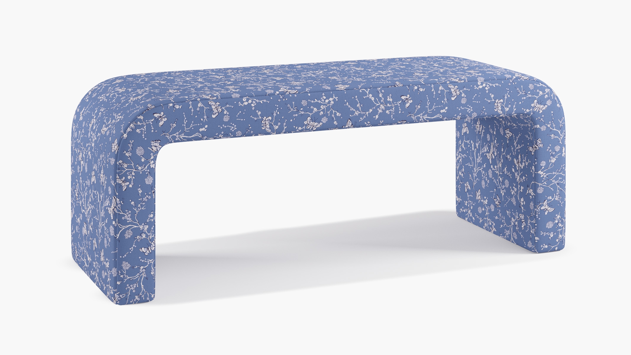 Waterfall Bench, Blue Mariposa - Image 1