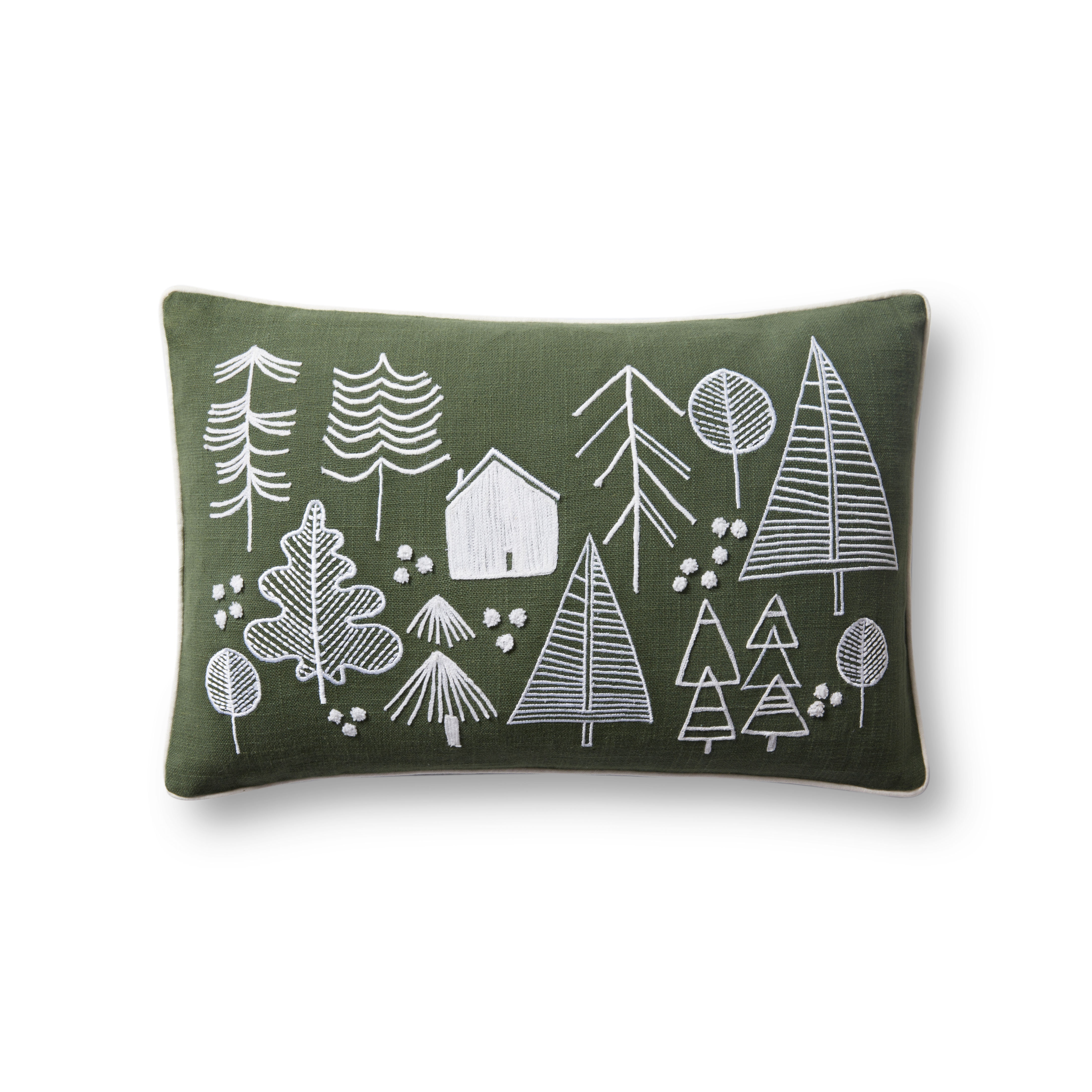 Loloi Pillows PLL0031 Forest 13" x 21" Cover Only - Image 0