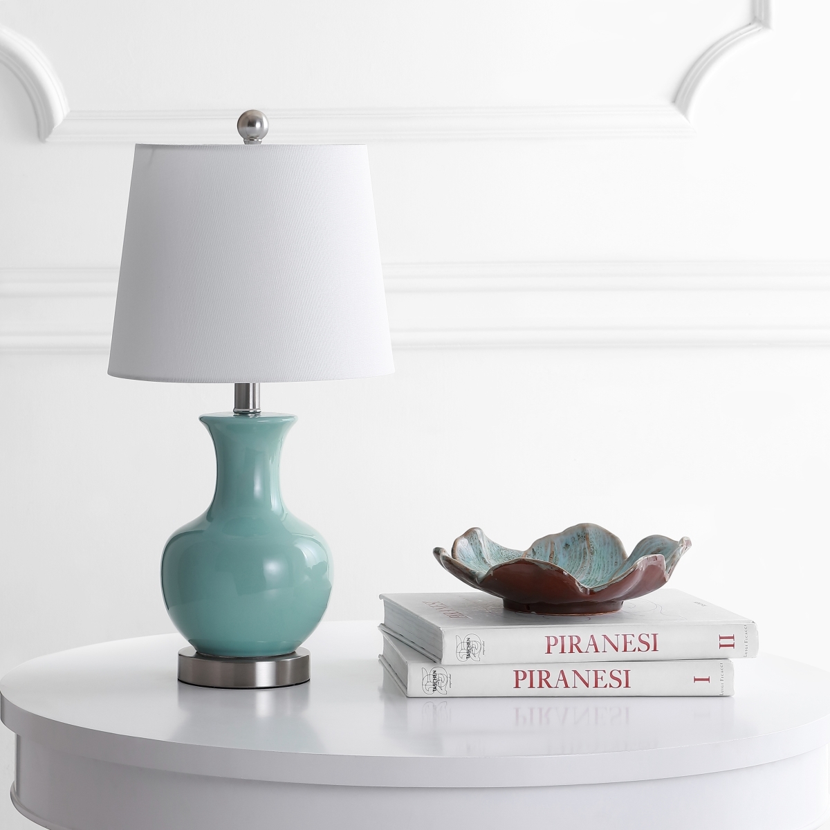 Soren Table Lamp - Blue - Safavieh - Image 1
