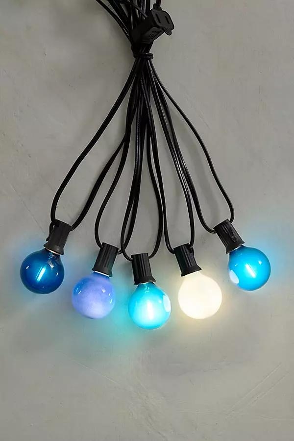 Stargazer Garden Lights, Set of 21 Bulbs, Midnight Blues - Image 0