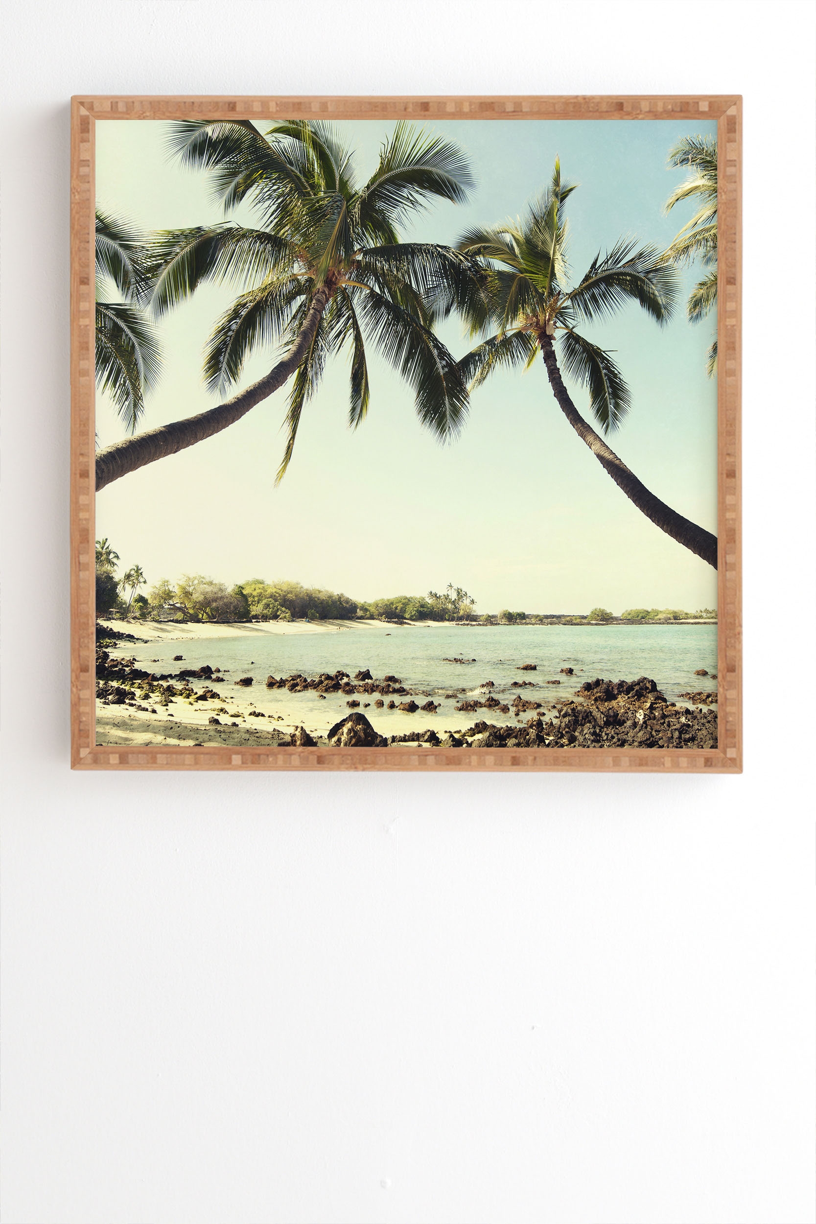 The Bay by Bree Madden - Framed Wall Art Bamboo 19" x 22.4" - Image 2