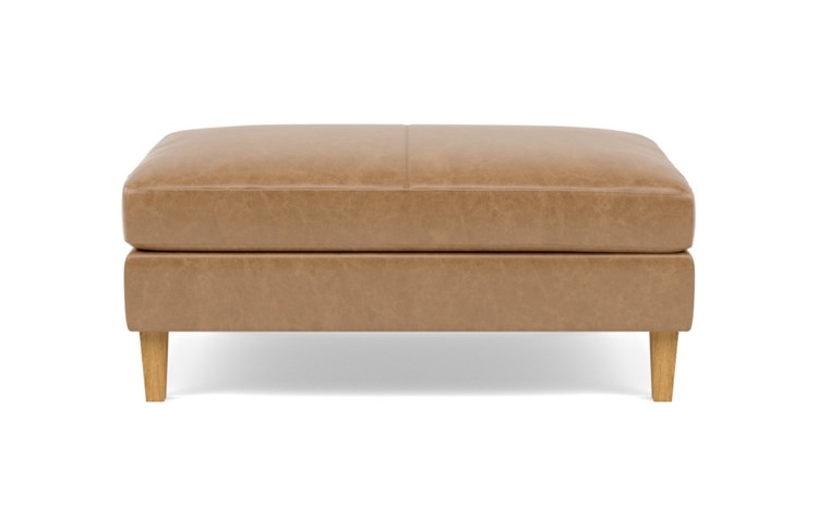 Sloan Leather Ottoman - Image 3