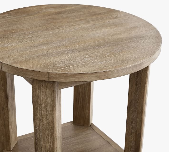 Benchwright Round Side Table, Seadrift - Image 2