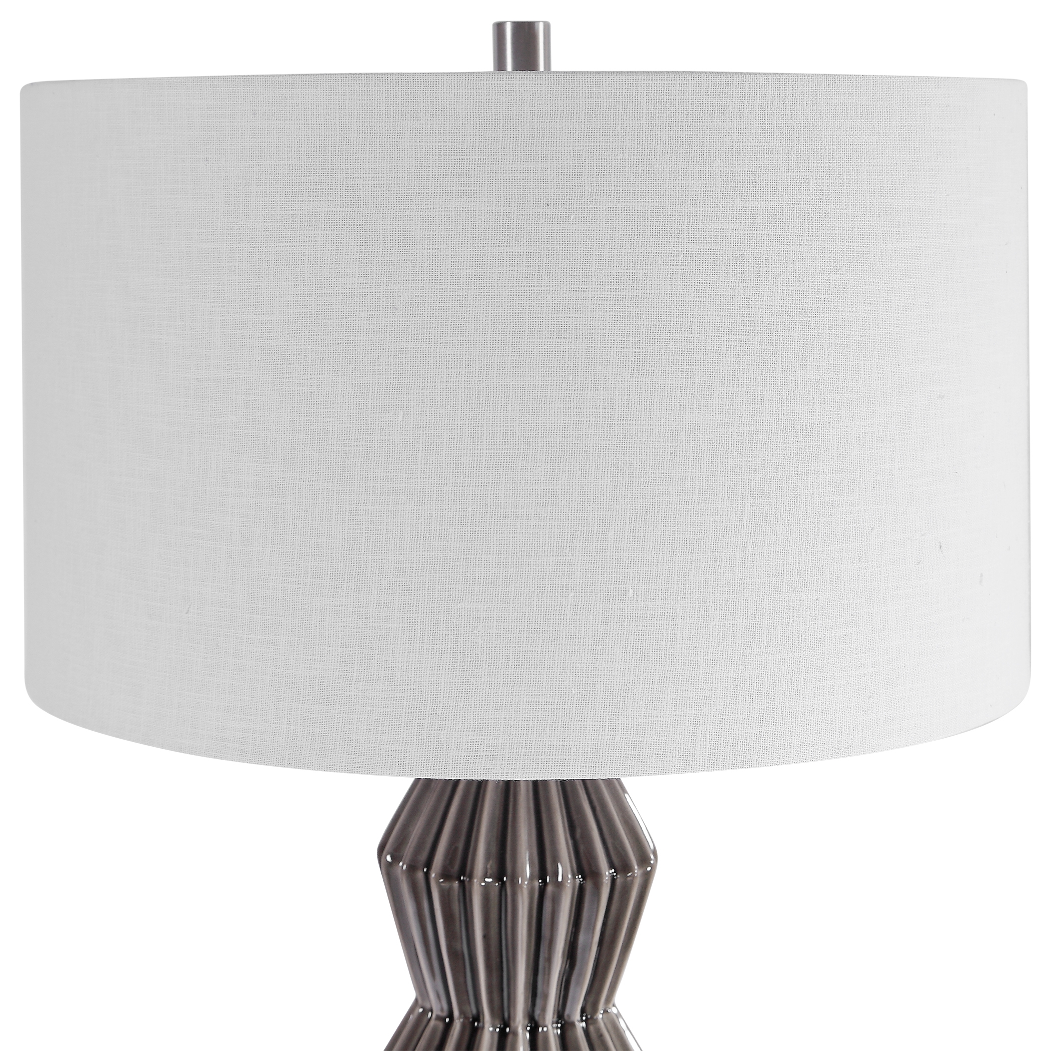 Maxime Smokey Gray Table Lamp - Image 3