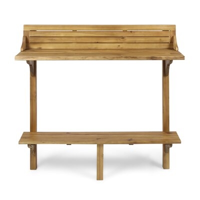 Bushnell Solid Wood Balcony Table - Image 0