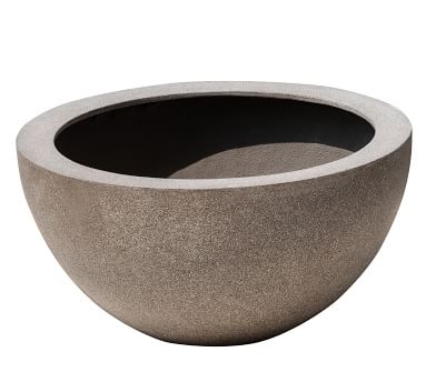 Holden Clay Planter, Charcoal - Medium - Image 3