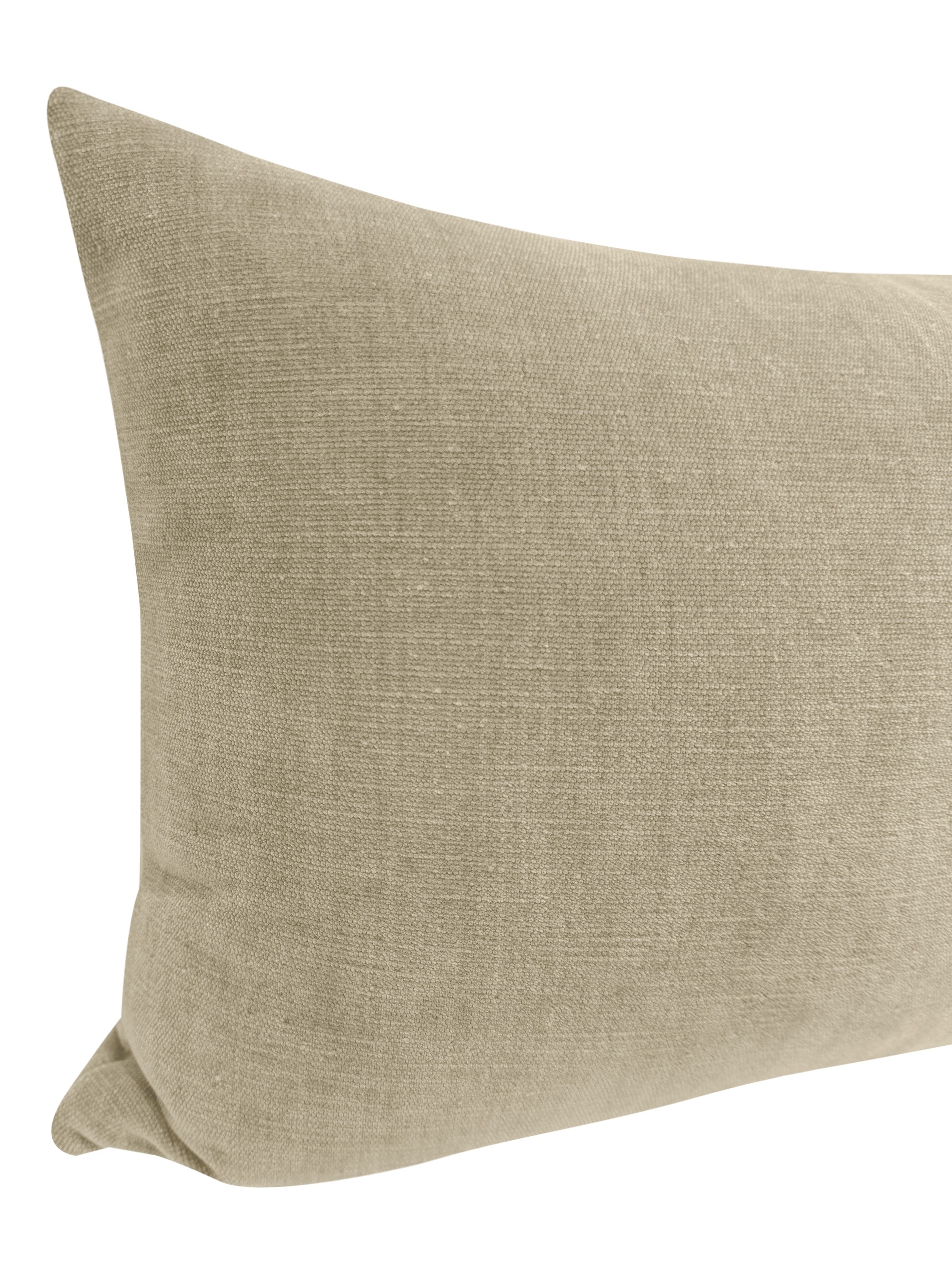 THE XL LUMBAR :: SIGNATURE CHENILLE // STONE - BY THE YARD - Image 3