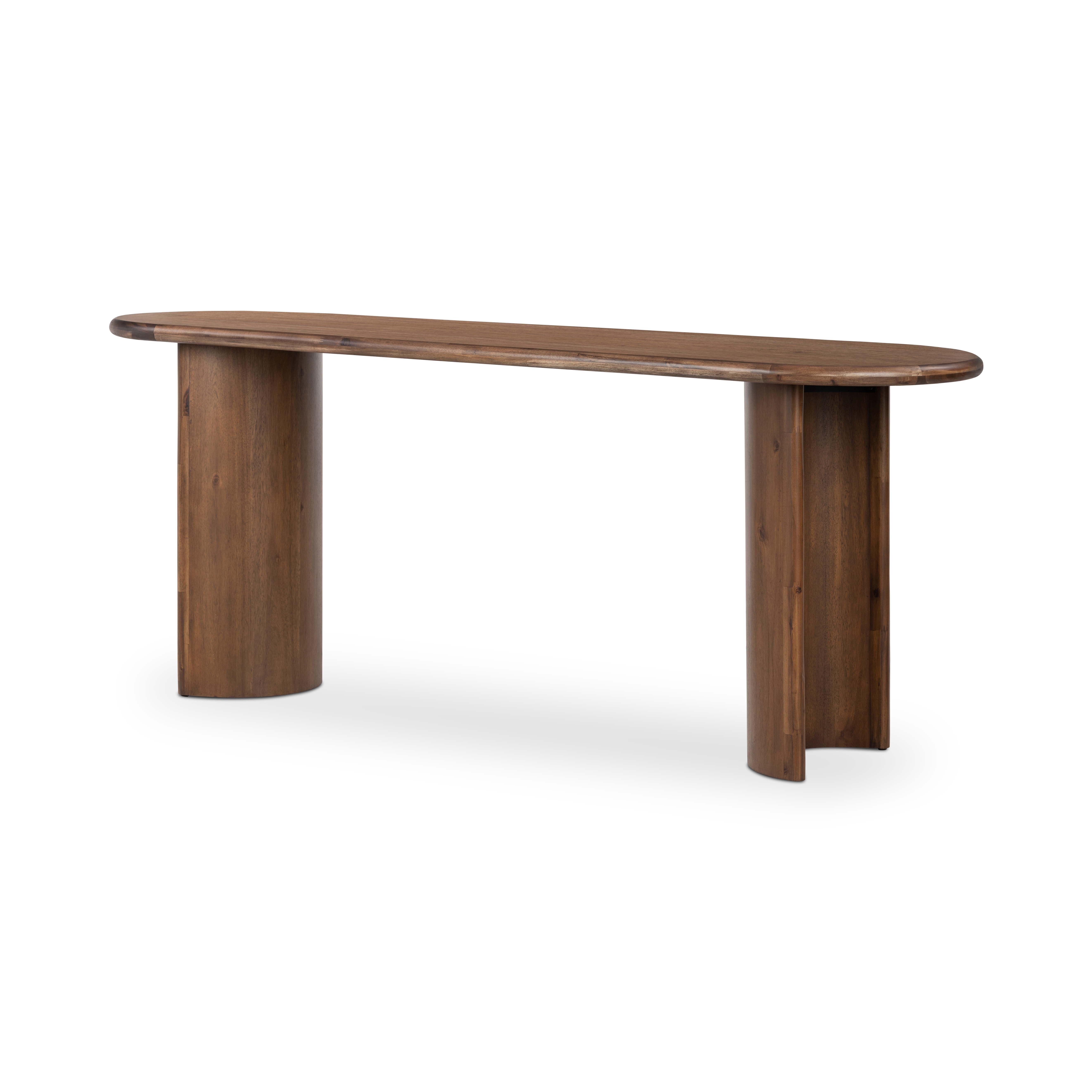 Paden Lrg Console Tbl-Seasoned Brown - Image 0