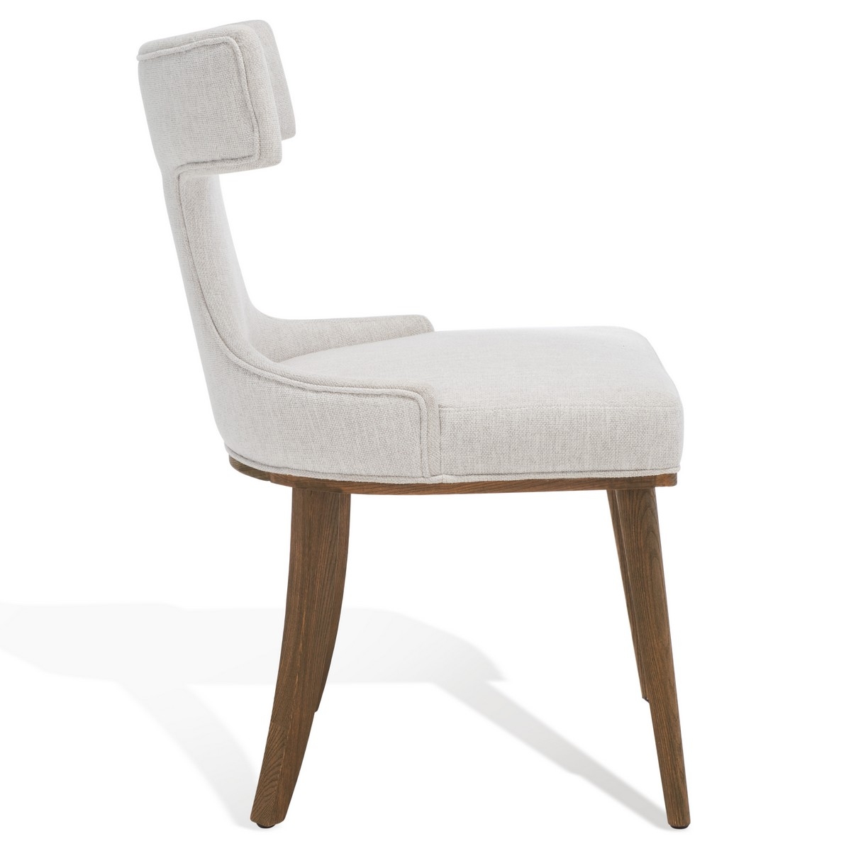 Krisalyn Linen Dining Chair - Taupe - Image 6