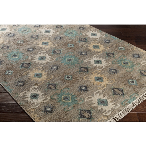 Lenora Green Indoor 8' x 10' Handmade Rug - Image 1