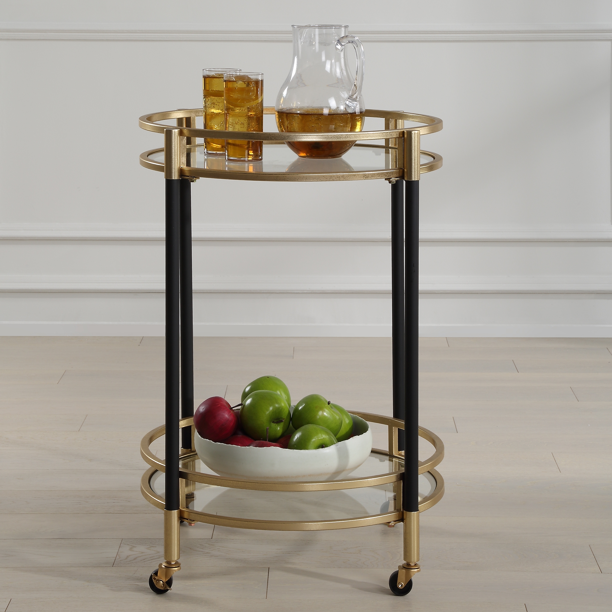 Dolly Round Bar Cart - Image 2