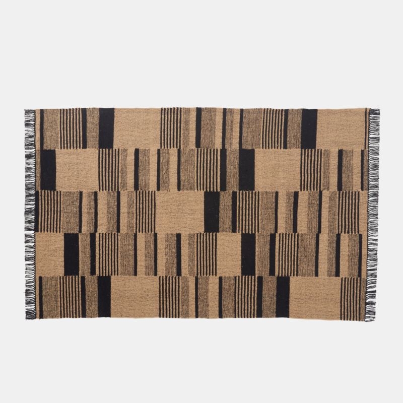 Syntax Striped Jute Rug 5'x8' - Image 3