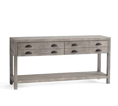 Architect's 62" Reclaimed Wood Console Table, Shelter Pine - Image 2