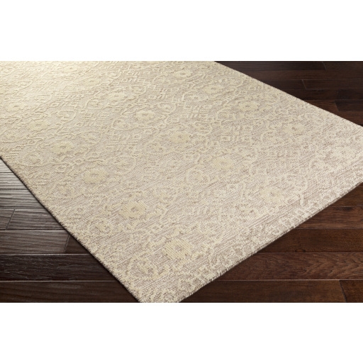 Ithaca Beige Indoor 4' x 6' Handmade Rug - Image 2