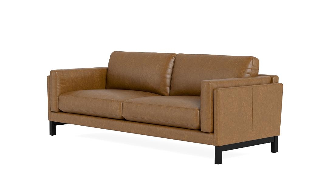 Gaby Leather 2-Seat Sofa - Image 2