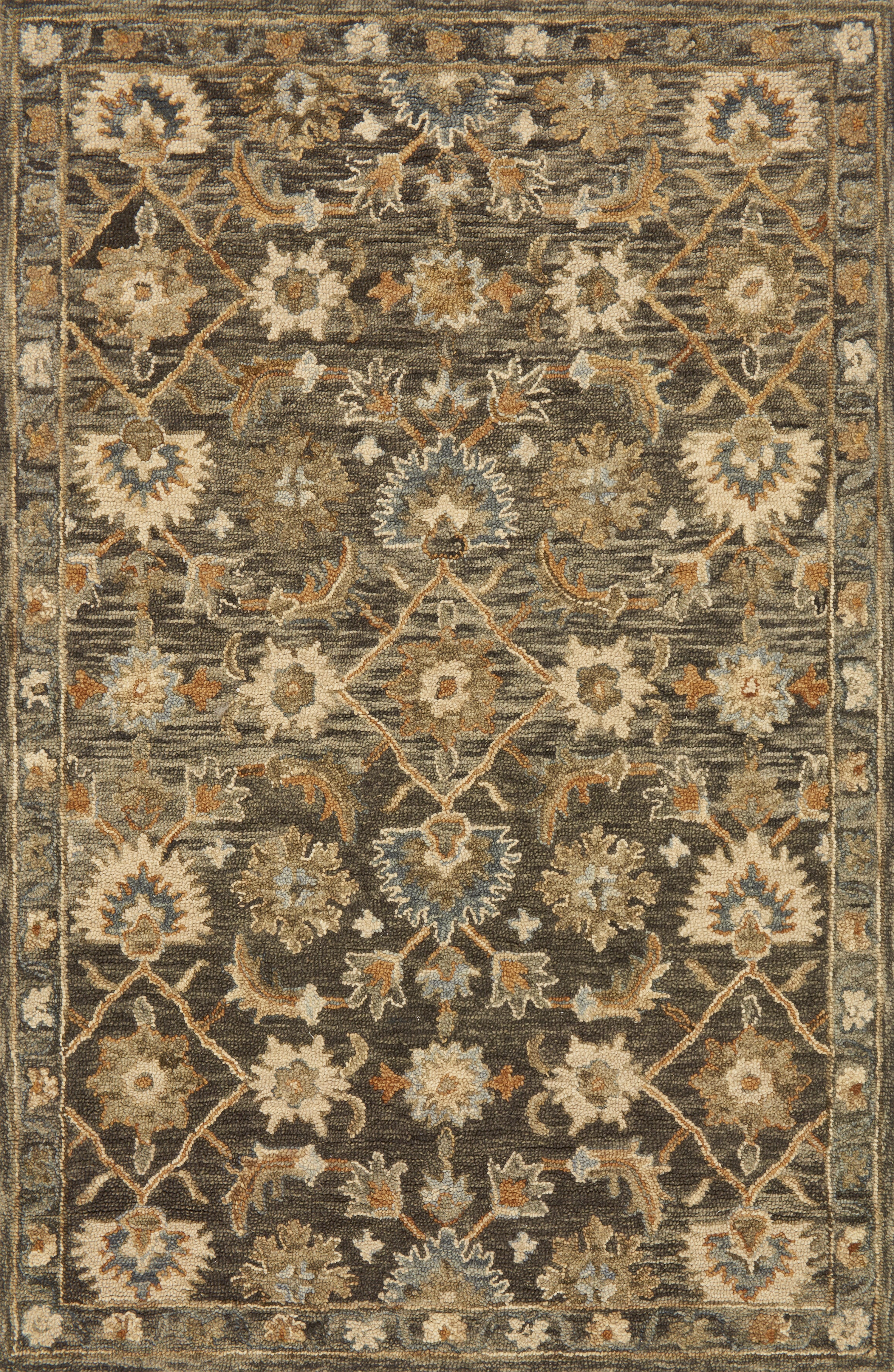 Loloi Victoria Dk Taupe / Multi 7'-9" x 9'-9" - Image 0