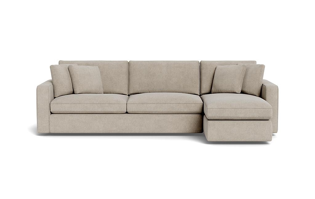 James 3-Seat Right Chaise Sectional with Storage - Image 0