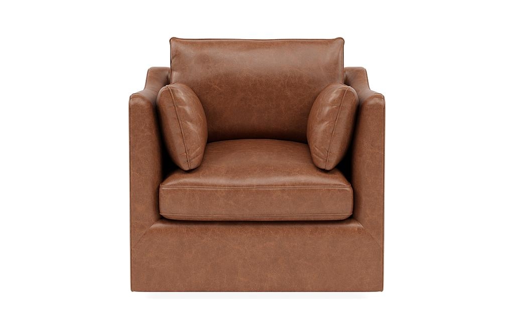 Caitlin Leather Swivel Chair by The EverygirlÃ?Â® - Image 0