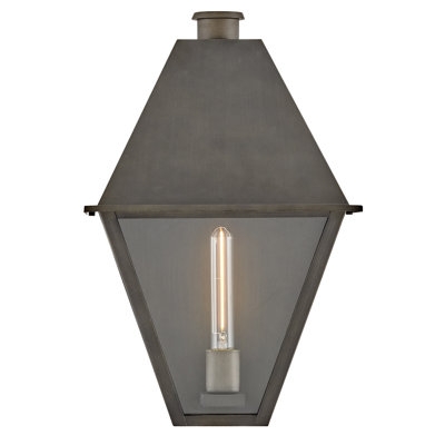 Endsley Single Light Outdoor Aluminum Wall Mount Lantern