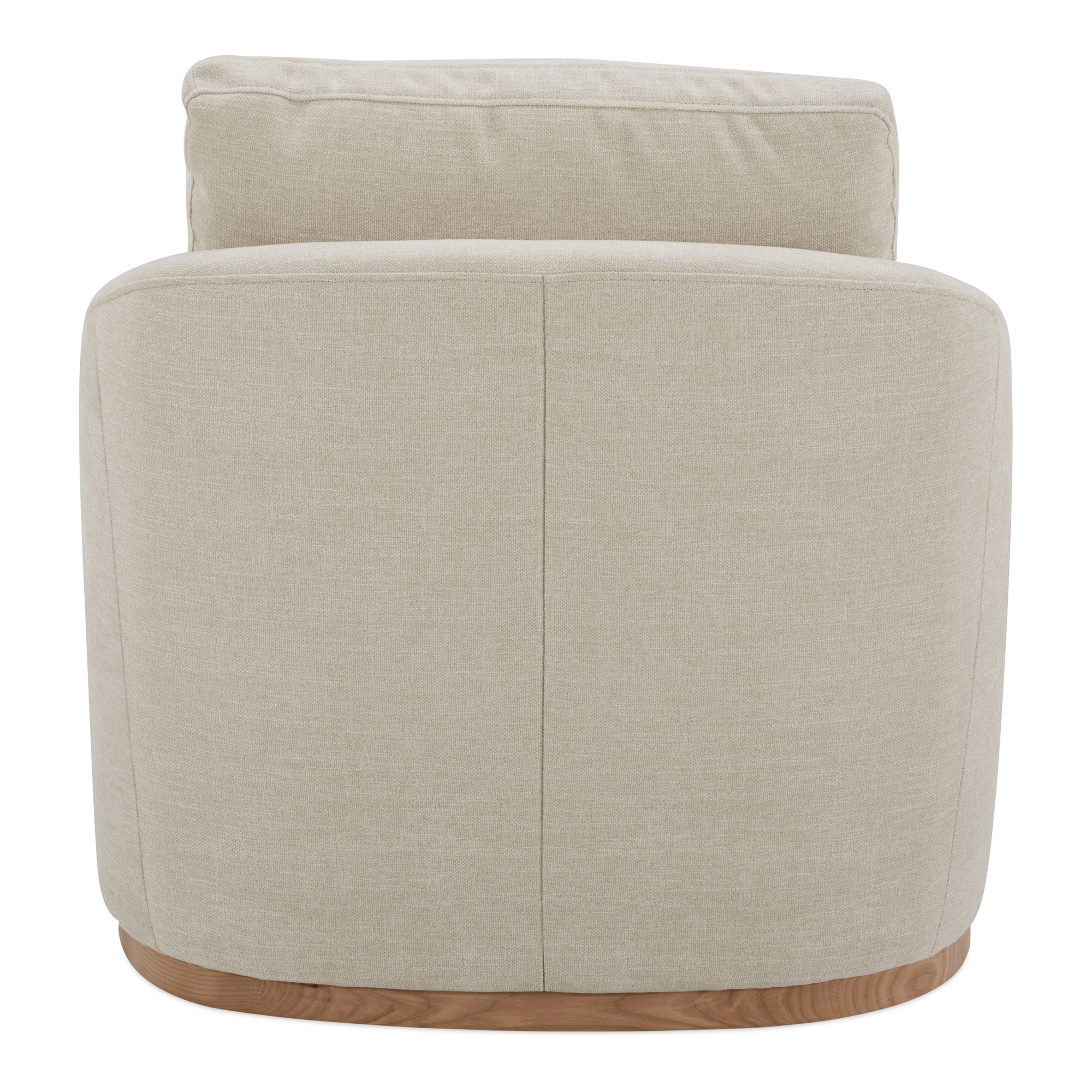 Linden Swivel Chair Soft Beige - Image 3