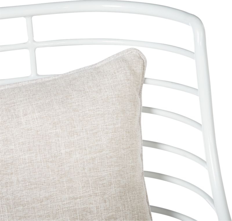 Breton White Metal Chair - Image 5