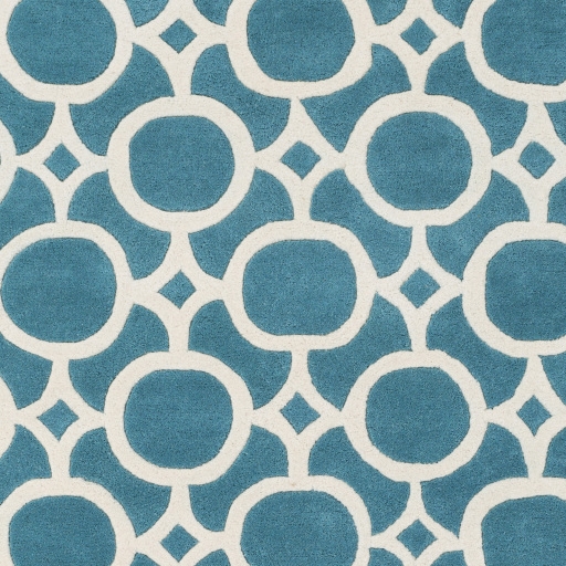 Transit Green Indoor 9' x 13' Handmade Rug - Image 0