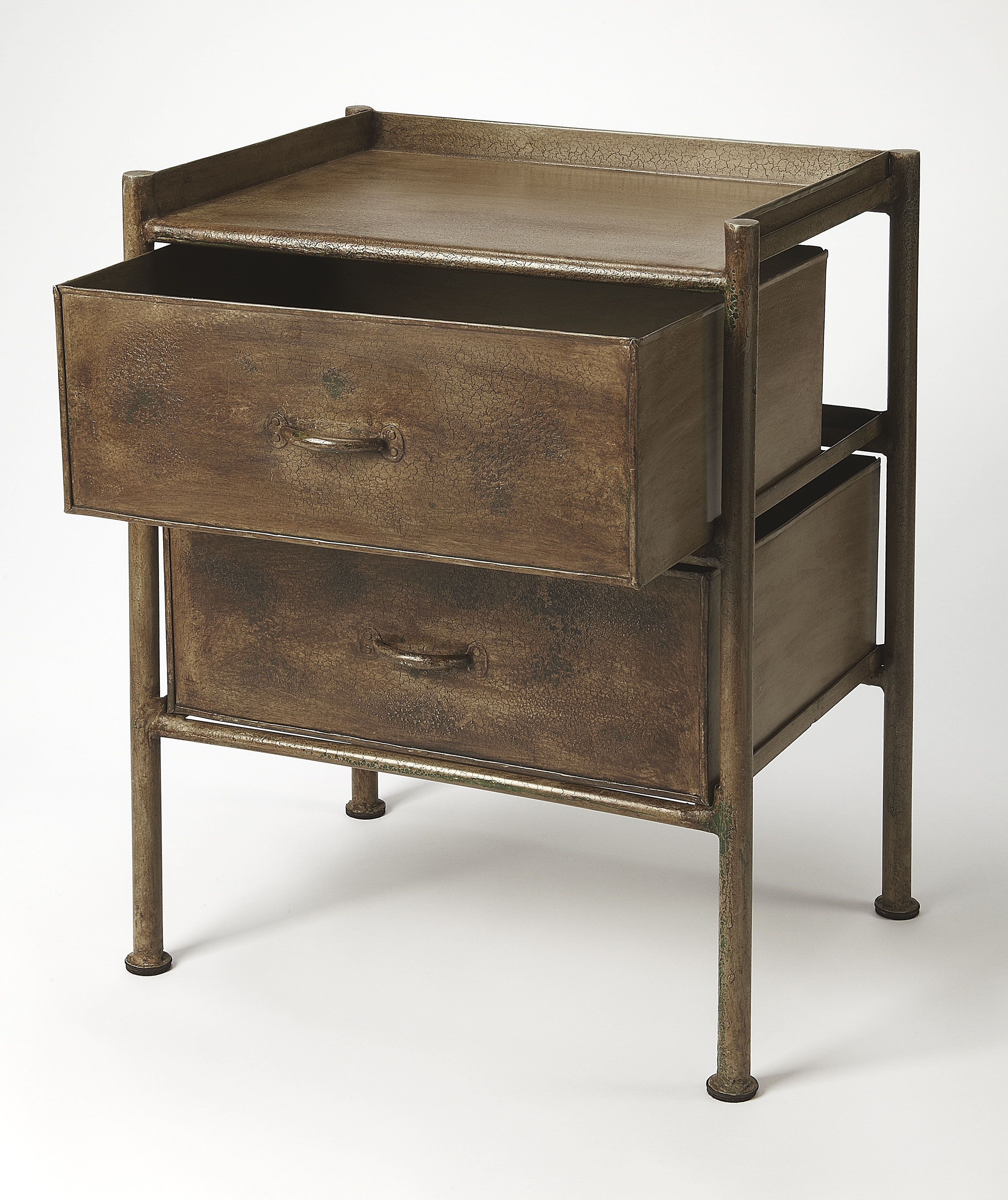 Cameron Industrial Chic Side Table - Image 2