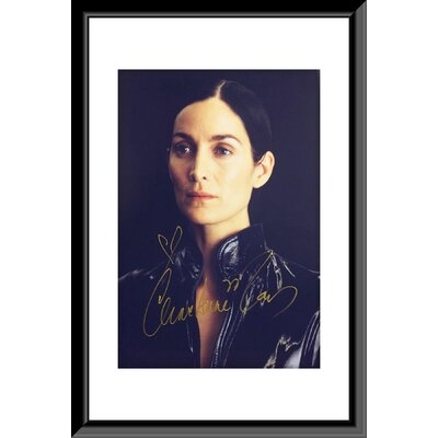 The Matrix Carrie- Anne Moss Signed Movie Photo - Image 0