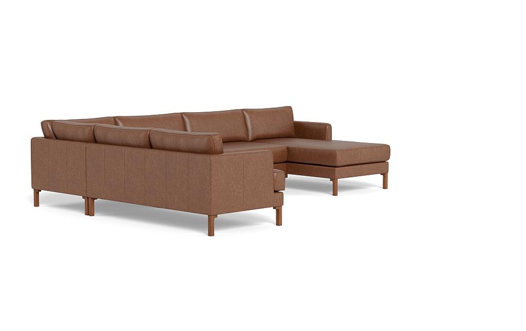 Winslow Leather Corner Sectional with Right Chaise - Image 1