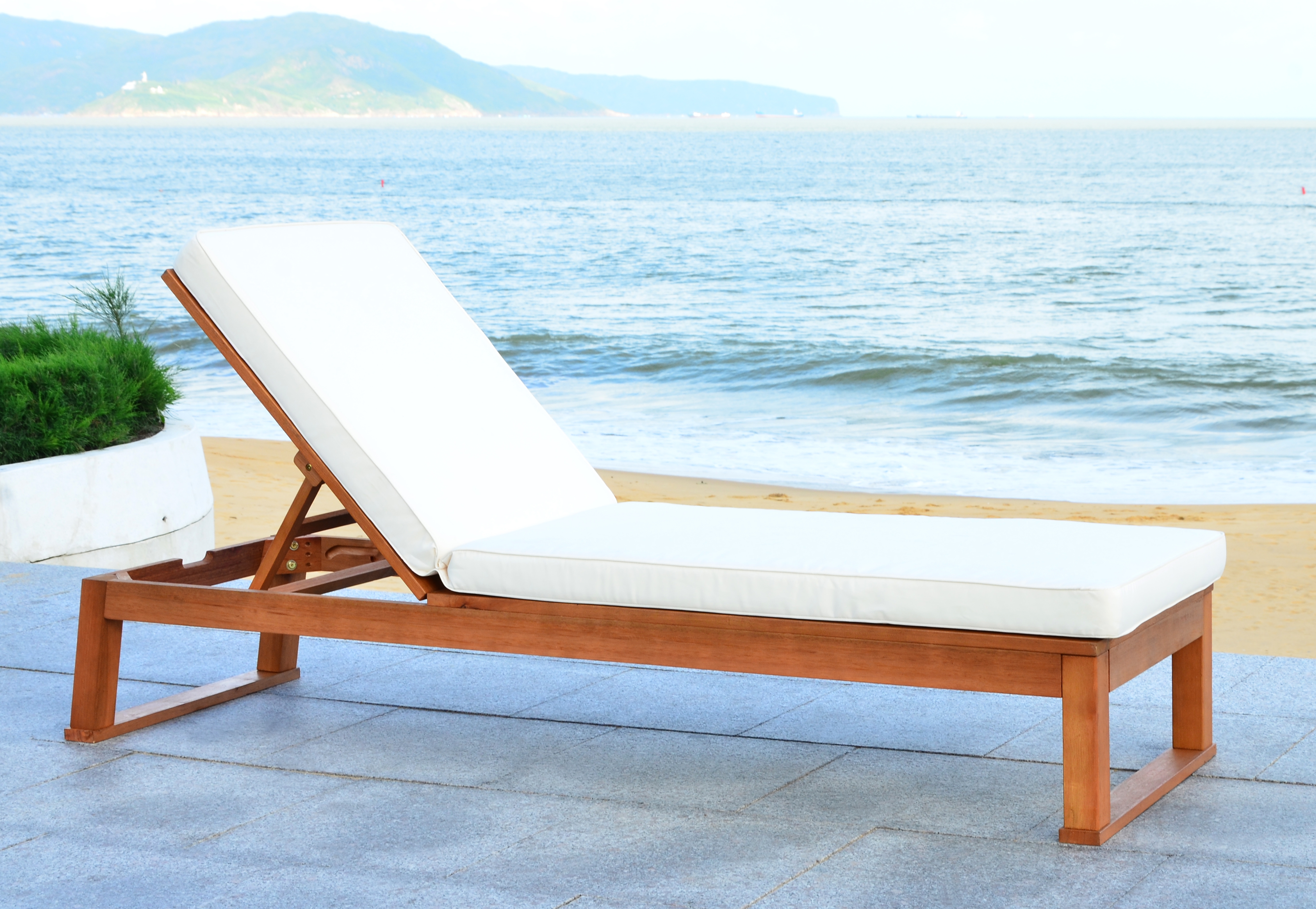 Solano Sunlounger - Natural/Beige - Safavieh - Image 4