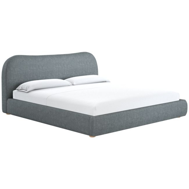 Diana King Bed Nomad Charcoal - Image 0