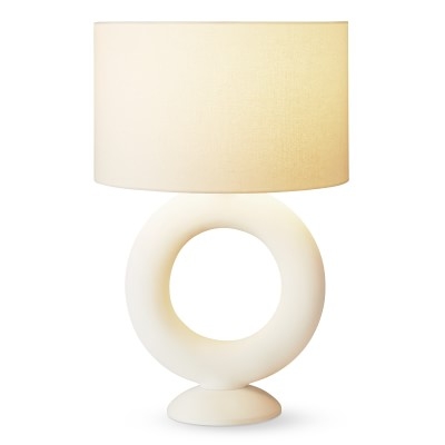Gesso Ring Table Lamp - Image 1