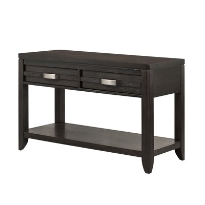 Rectangular 2 Drawer Console Table - 48" X 19" X 29.5" - Grey - Image 0