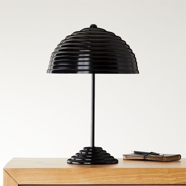Ripley All-Black Table Lamp - Image 0